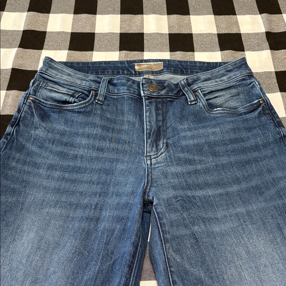 Kut from the Kloth Light Blue Wide-Leg Jeans - Picture 5 of 14